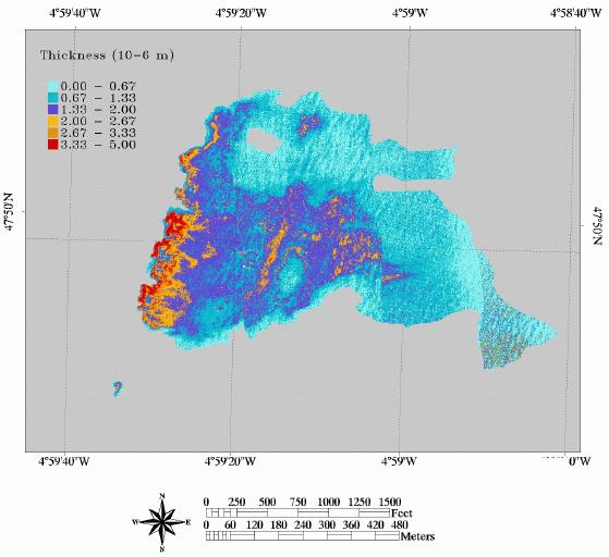 Identyfikacja wycieków ropy naftowej ze statków Slick Surface (km