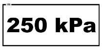 Obudowa ślimaka - naklejka I2 Zachować bezpieczna odległość od linii energetycznych.