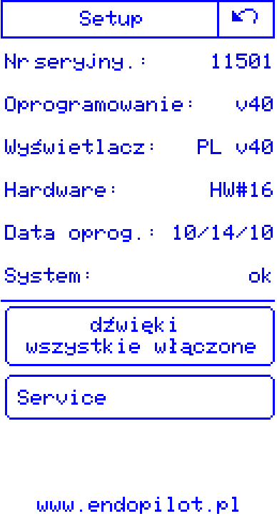 7.- 9. Funkcje Setup 10. Ustawienia CoPilot 8. Ustawienia fabryczne 9. Ustawienia Poprzednie menu 7.