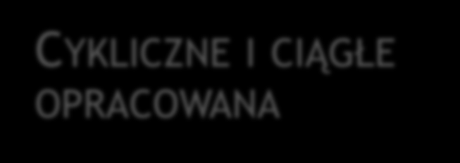 EKSPERCKIE ANALIZY COKWARTALNE EKSPERCIE OPRACOWANIA Z PROGNOZAMI BAZY DANYCH BAZY DANYCH W