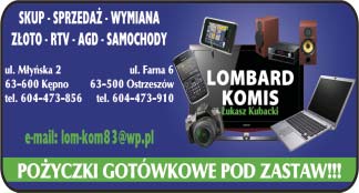 2 CZAJKÓW DORUCHÓW GRABÓW KOBYLA GÓRA KRASZEWICE MIKSTAT OSTRZESZÓW OSTRZESZÓW U starosty o przesz³oœci i przysz³oœci kolei DOBRA I REWITALIZACJA Sukces kabaretu Na Wynos 10.