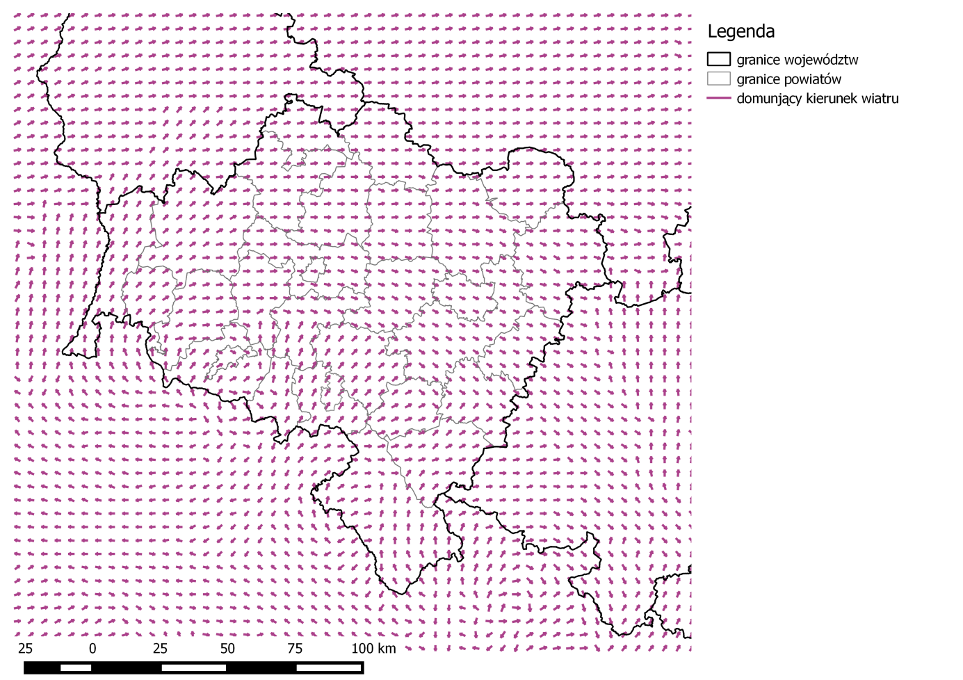 Styczeń Luty Marzec Kwiecień Maj Czerwiec Lipiec Sierpień Wrzesień Październik Listopad Grudzień prędkość wiatru[m/s] 5.5 5 4.5 4 3.5 3 2.