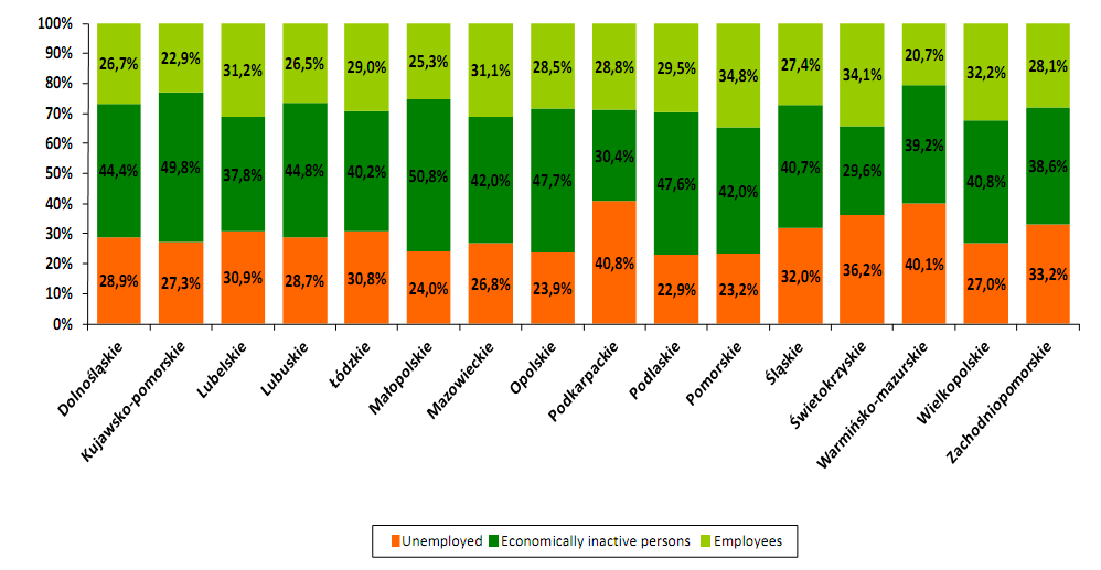 8. Streszczenie sprawozdania w jęz. angielskim Participants of HC OP projects By the end of December 2011, as many as 4.6 million people, including 2.