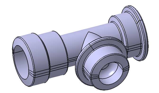 Budowa autogenerujących modeli CAD Podział modeli CAD -trójniki