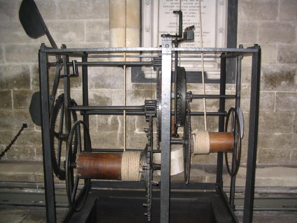 historia: pierwsze zegary mechaniczne katedra w