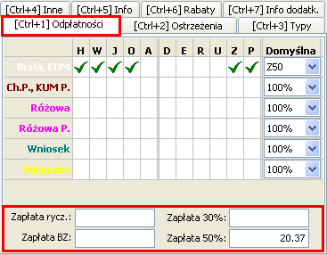 Na karcie towaru dodano informację związaną z Typ towaru (recepty) w zakładce Ctrl+3 Typy: - Lek (wartość domyślna), - Środek żywieniowy specjalnego przeznaczenia, - Materiał medyczny. Rys.37.