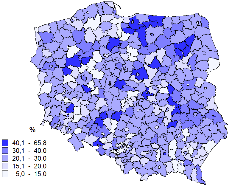 Odsetek dzieci i młodzieży w wieku 0-18 lat objętych opieką czynną przez lekarza POZ [%] Zakres podmiotowy - dzieci i młodzież - osoby w wieku 0-18 lat, którzy złożyli deklaracje do lekarza POZ w