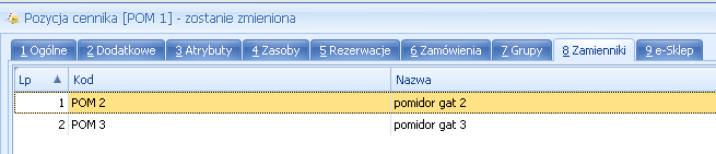 Program łączy się z bazą SQL programu Comarch ERP Optima. W praktyce, działanie programu sprowadza się do zmiany domyślnej kartoteki towarowej, na kartotekę z jednym z możliwych zamienników.