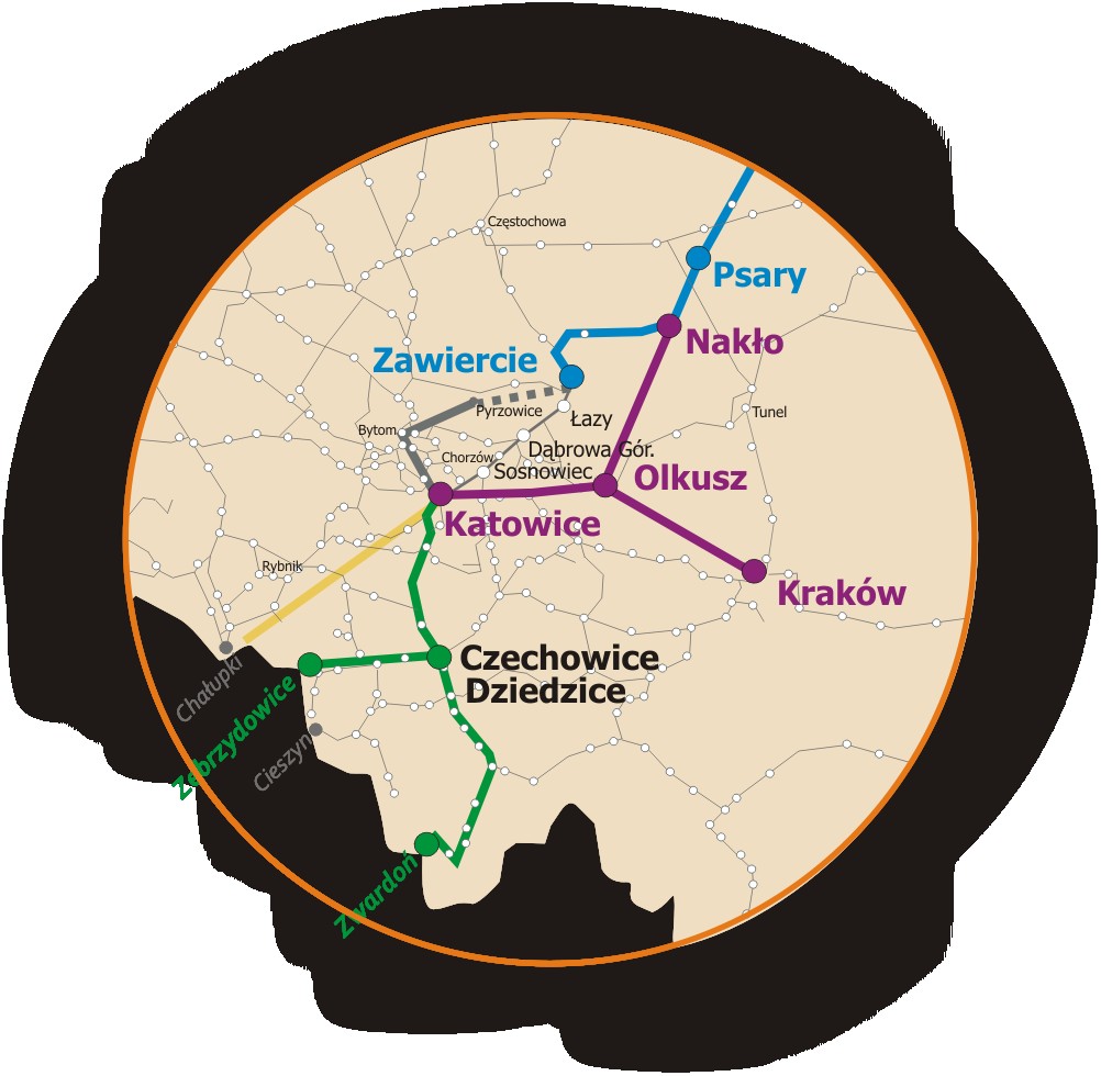 Centralna Magistrala Kolejowa przystosowana do parametrów linii dużych prędkości