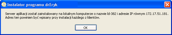 Zaznacz opcję Instalacja zaawansowana i kliknij przycisk Zaznacz Zainstaluj serwer i kliknij przycisk.