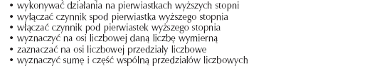 półroczu, (z uwzględnieniem tylko tych wymagań, które dotyczą określonej oceny). Zadania egzaminacyjne będą punktowane.