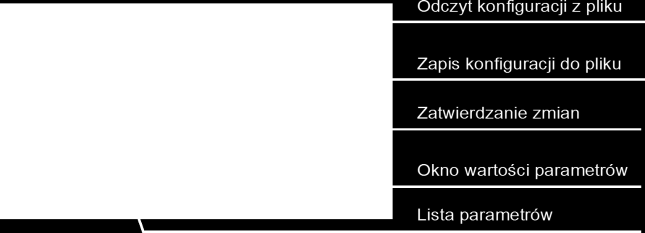 6. Uruchamianie i inicjalizacja transmisji Po uruchomieniu program automatycznie otwiera port COM i wysyła zapytanie do urządzenia o adresie zapisanym w oknie Konfiguracja.