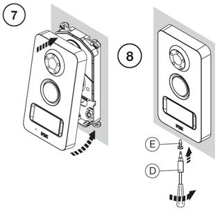 Parametry audio ustawione są domyślnie, więc dla większości instalacji nie wymagają zmian. Jeśli zmiana jest konieczna używamy odpowiedniego wkrętaka w celu regulacji potencjometrów. Rys.