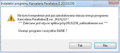 2 Instalacja programu. 2.1 Pobranie programu instalacyjnego. Ze strony http://kp.archidiecezja.katowice.pl/ należy pobrać program : kp20131230_install.