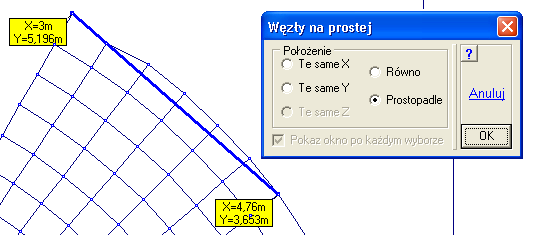 ABC wersja 6.2 31.7. Lustrzane odbicie Jest to operacja pozwalająca tak zmienić współrzędne, aby powstało lustrzane odbicie.