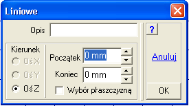 Modelowanie płyt kiedy model jest pokazany w widoku z pionową osią Z. Trzecia forma Brzegi pokazuje brzegi obszarów obciąŝonych termicznie. Przy tej formie warto dokonywać odczytów wartości.