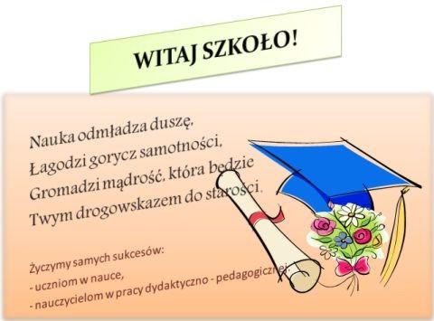 Następnie uczniowie, nauczyciele i rodzice zebrali się na sali gimnastycznej.