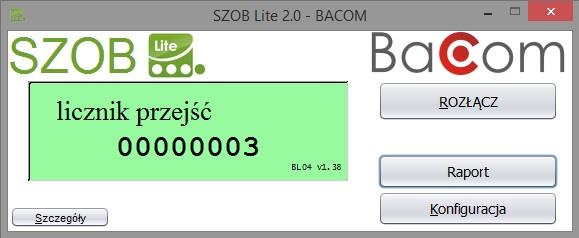 Oprogramowanie SZOB LITE - dedykowane dla liczników typu Program dedykowany jest dla centralki BL03 z interfejsem USB oraz BL04 z bezpośrednim podłączeniem do internetu.