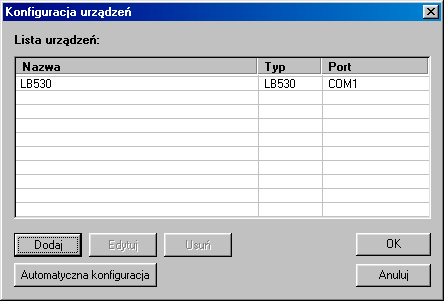 4.11 Współpraca z komputerem. Programowanie wszelkich parametrów pracy rejestratora LB-530 odbywa się za pomocą programu LOGGER po dołączeniu do komputera.