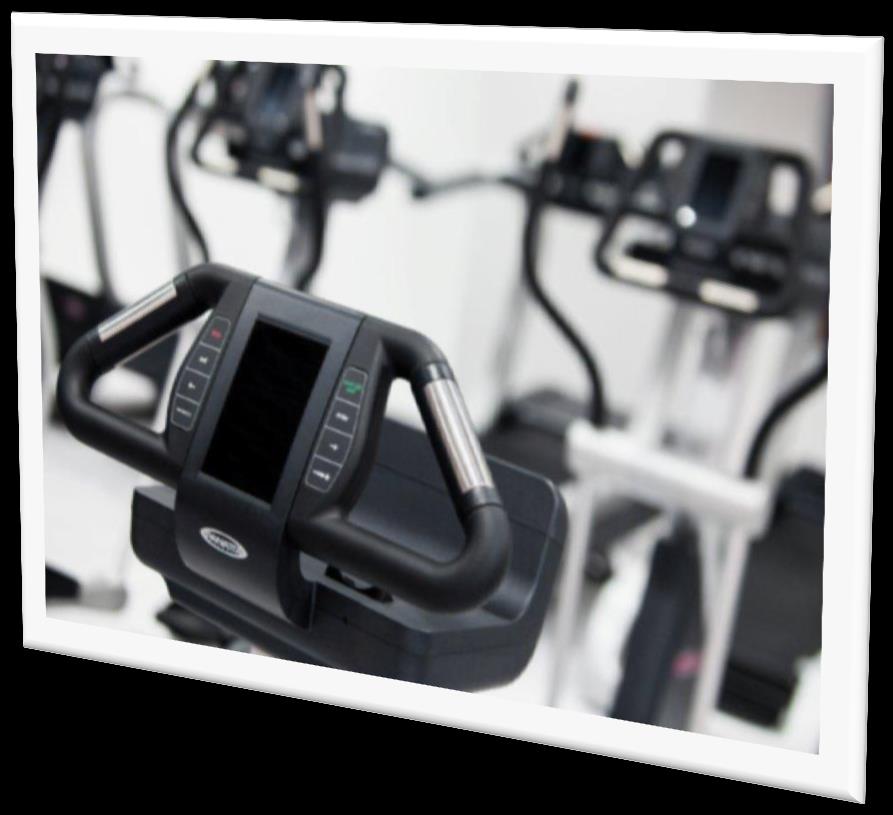 Strefa cardio Strefa ta nie wymaga od podłogi zbyt dużej pracy - tj.