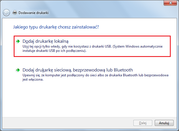 2.2 Instalacja drukarki Do routera można podłączyć drukarkę USB dzięki czemu komputery podłączone do tego routera będą miały możliwość drukowania za jego pośrednictwem.