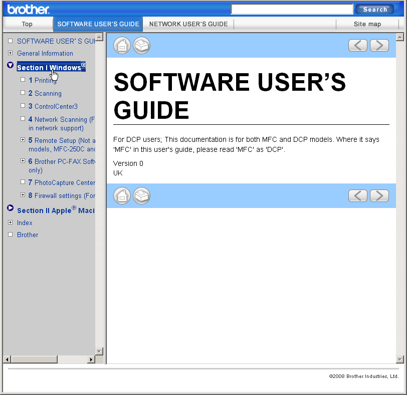 14 Funkcje oprogramowania i sieciowe 14 Płyta CD-ROM zawiera Software User s Guide (Instrukcję oprogramowania) i Network User s Guide (Instrukcję obsługi dla sieci), opisujące funkcje dostępne po