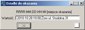 UWAGA! Przed wykonaniem tego polecenia, w bazie muszą być zapisane działki i ich granice patrz pkt. 3.1.5. Danych zapisanych w bazie nie moŝna usunąć z poziomu MicroStation.