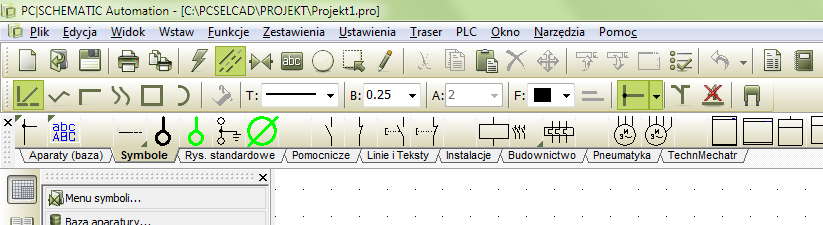 Schemat obwodów mocy SCHEMAT OBWODÓW MOCY Jest wiele sposobów na rozpoczęcie pracy z nowym projektem.