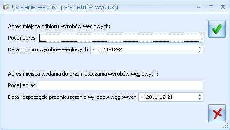 Stawka akcyzy zgodnie z ustawą o podatku akcyzowym należy wpisać stawkę akcyzy od 1 