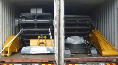 Modułowa budowa Modułowa budowa umożliwia łatwy transport na przyczepie.