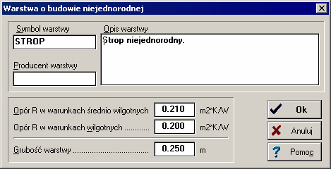 Audytor CO 38 Wprowadzanie danych na rozwinięciu 48, pasek funkcji rysowania 195 9155 Usytuowanie grzejnika - dialog Dialog służy do wyboru wariantu usytuowania grzejnika Dialog Usytuowanie grzejnika