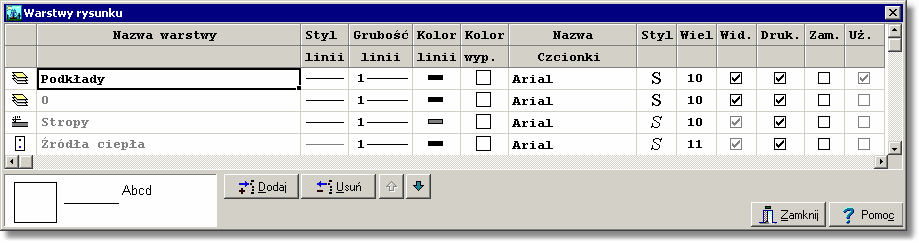 5 Wprowadzanie danych Podręczne menu zakładek z listą rysunków Rysowanie instalacji jest w programie PURMO H2O jest bardzo szybkie i wygodne.