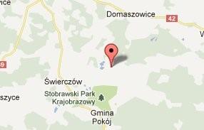W przypadku typu obiektu Punkt na mapie zaznacz obiekt na mapie klikając na niej lewym przyciskiem myszy.