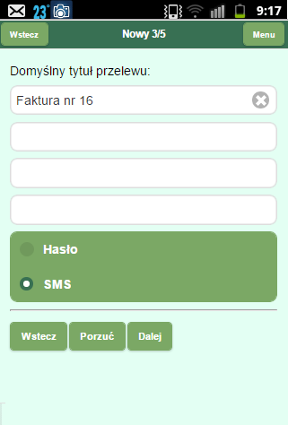 Można wyszukiwać konkretnych adresatów wprowadzając, a następnie klikając przycisk poszukiwaną treść w polu W czasie dodawania adresata do książki adresowej można wybrać dwa sposoby autoryzacji