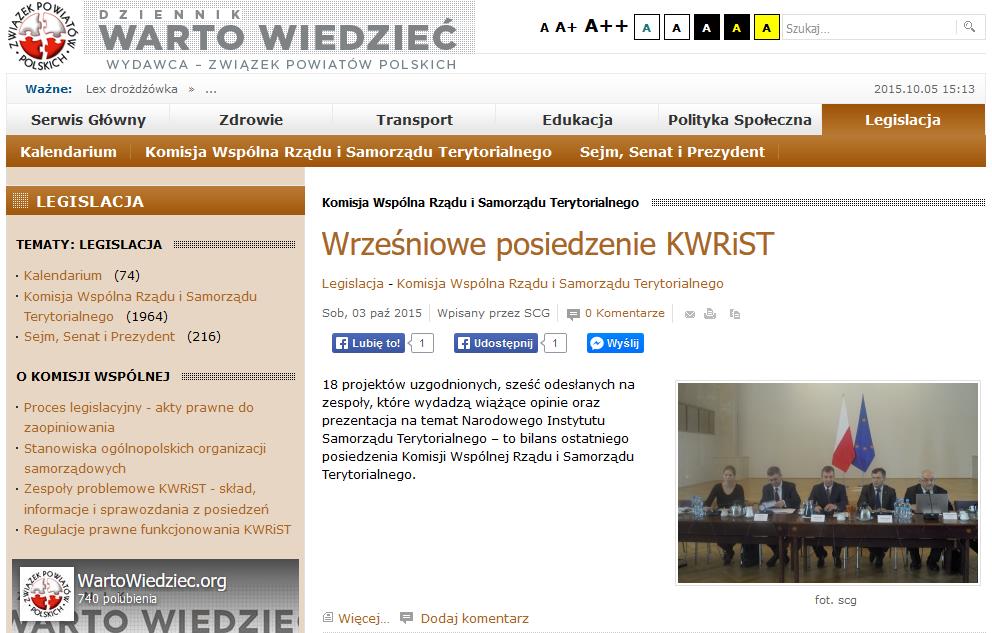 2) na stronie Związku Powiatów Polskich (www.zpp.