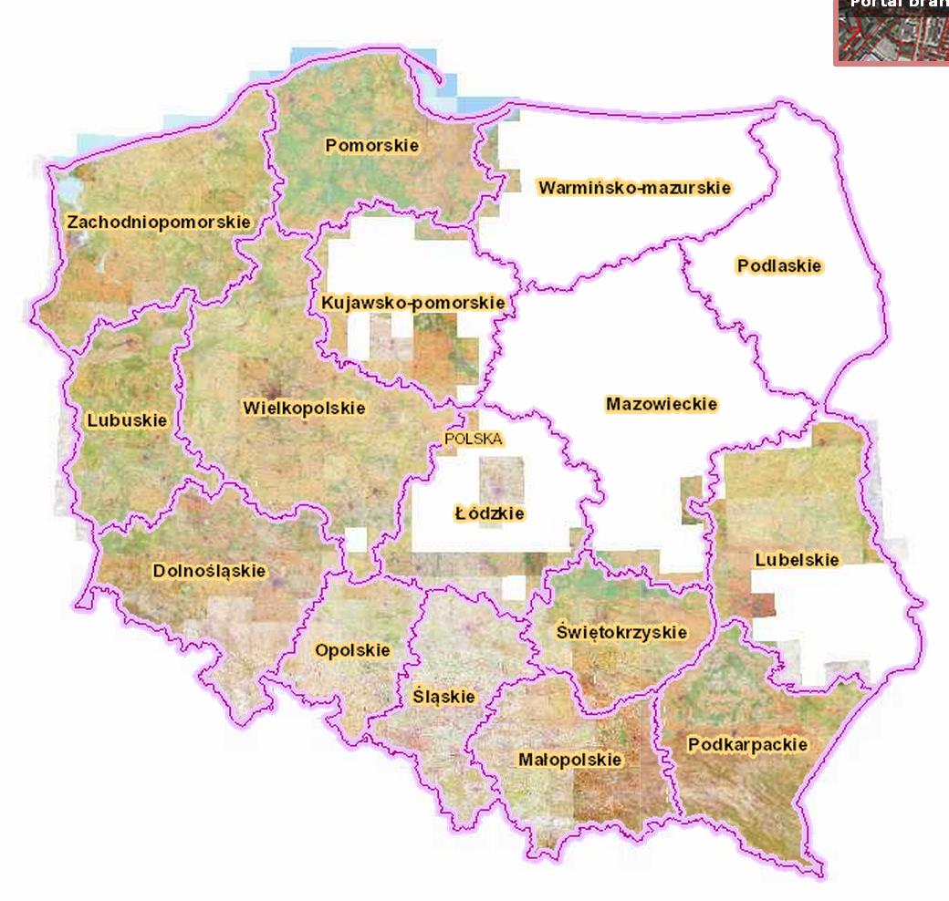Udostępnianie danych Geoportal.gov.pl źródło: mapy.geoportal.gov.pl/imap/?gpmap=gp1.. dostęp 08.10.