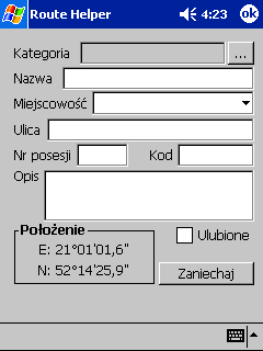 Przykłady zastosowania Nawigacja satelitarna;