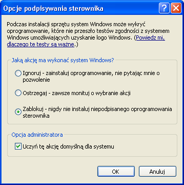 1. Zaznaczyć dostępną z menu Start ikonę Mój komputer. 2. Z menu kontekstowego wybrać opcje Właściwości.