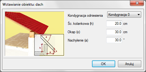 Dach 15.1 DACH Zwieńczeniem budynku jest dach, którego forma może być dowolnie fantazyjna. Program ArCADia wprowadza dachy wielospadowe, które po modyfikacji można zmienić na jedno- i dwu spadowe.