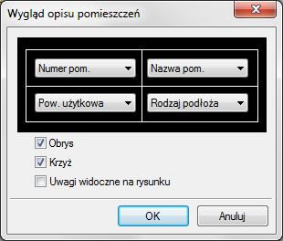 Kondygnacje Polecenie to kasuje wszystkie elementy znajdujące się na kondygnacji, uprzednio wyświetlając okno z prośbą o potwierdzenie decyzji użytkownika. 5.1.
