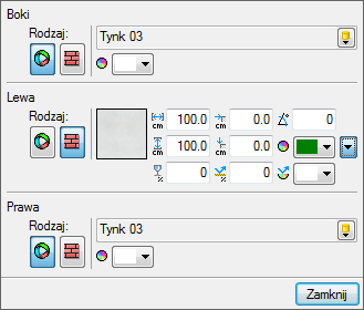 Podstawy działania programu zdefiniować kąt wprowadzonej tekstury (np.