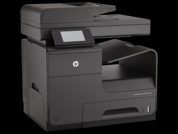 URZĄDZENIE WIELOFUNKCYJNE HP OFFICEJET PRO X576DW (CN598A) - kolorowa drukarka wielofunkcyjna A4 (Faks / kopiarka / drukarka / skaner) - ochrona danych drukowania za pomocą kodu PIN z wykorzystaniem