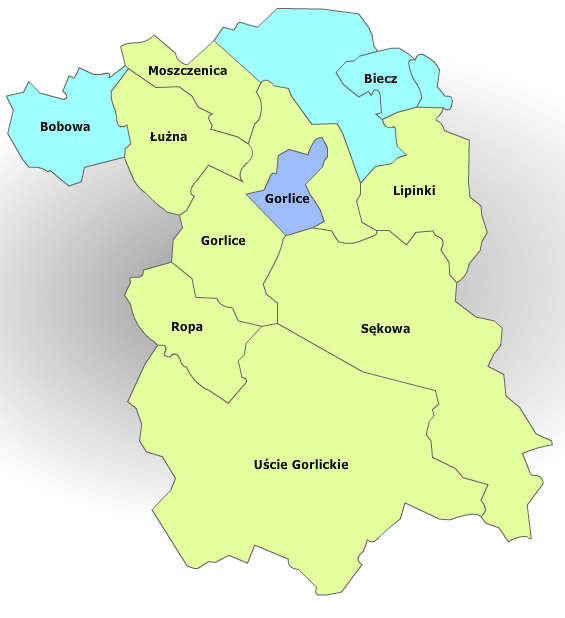 4. Charakterystyka gminy 4.1 Lokalizacja Gmina Biecz jest gminą miejsko-wiejską położoną we wschodniej części województwa małopolskiego, w powiecie gorlickim.