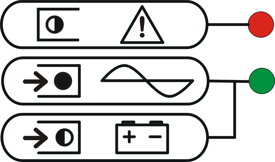 Risque d endommagement des appareils, d électrocution. 5. Connecter les fils des appareils récepteurs aux bornes + et - du domino de connexion sur le panneau de l alimentation tampon. 6.