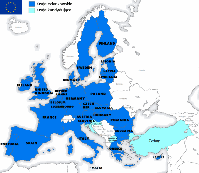 Ogólne założenia polityki morskiej Unii Europejskiej Europa posiada 70 000 km linii brzegowej graniczącej z dwoma