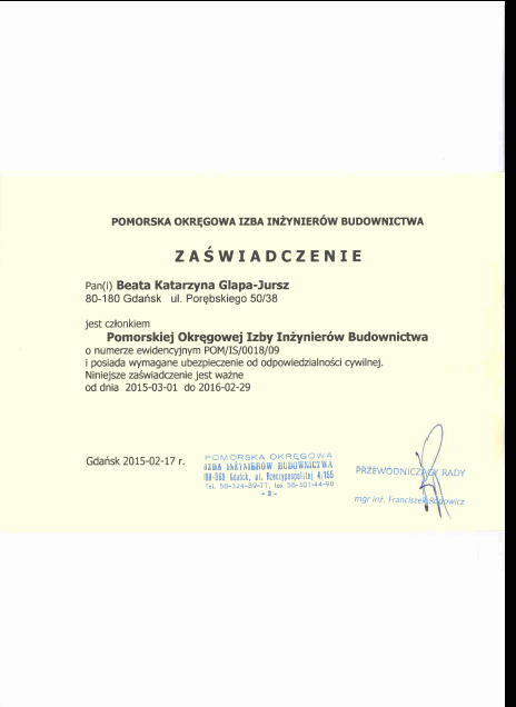 Firma RECORD Sp. z o.o., 80-299 Gdańsk, ul.