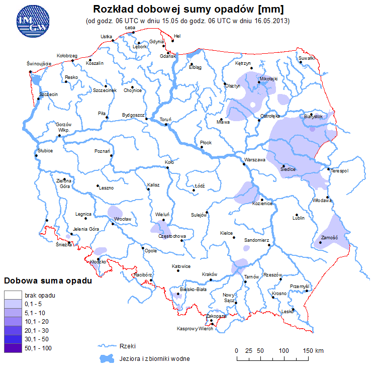 INFORMACJE HYDROLOGICZNO - METEOROLOGICZNE