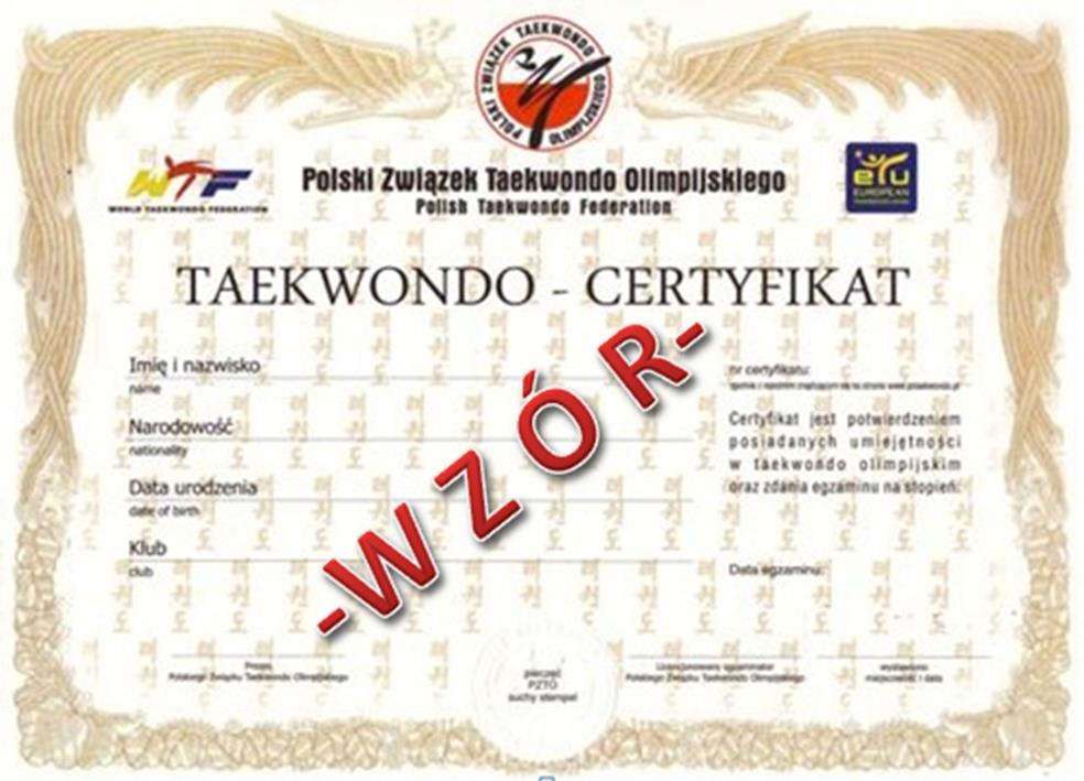 Zał. 1 Tabela opłat za rejestrację w PZ TO stopni uczniowskich i mistrzowskich.