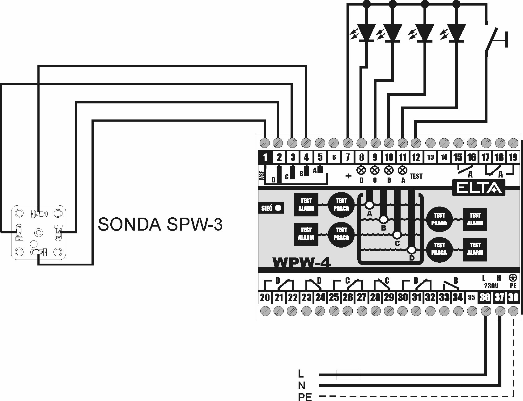 WPW-4 - INSTRUKCJA INSTALACJI I OBSŁUGI 11 11.