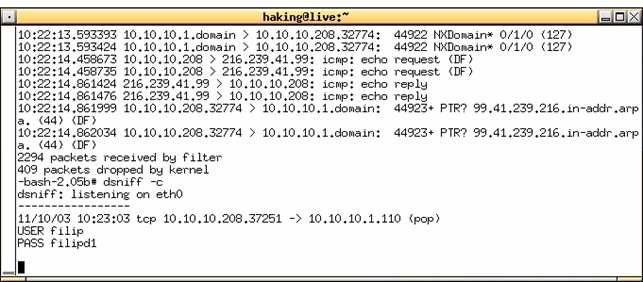 Protokół ARP Protokół ICMP Maninthemiddle Atakujący echo 1 >/proc/sys/net/ipv4/ip_forward arpspoof-t[adres